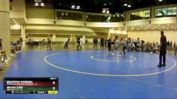 182 lbs Placement (16 Team) - Bryan Gari, Brevard FCA vs Braydon Wobken, Nebraska Hawaiian Hammers