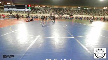 138 lbs Consi Of 16 #1 - Madi McDaniel, Broken Arrow Girls Junior High vs Emily Weathers, Bartlesville Junior High (Girls)