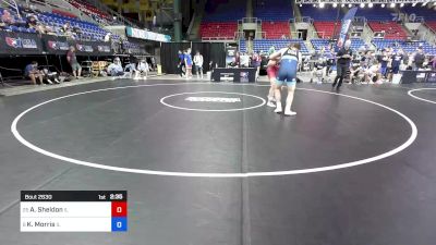 215 lbs Rnd Of 32 - Asher Sheldon, IL vs Kaiden Morris, IL