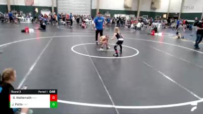 61-67 lbs Round 3 - Baylor Waltemath, Loomis vs Jocelyn Potts, Paxton Youth Wrestling Club