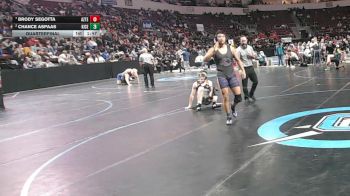 4A 175 lbs Quarterfinal - Brody Segotta, Aztec vs Chance Aspaas, Kirtland Central
