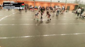 50/60 Round 1 - Mason Oliver, Summerville Takedown Club vs Maddison Fender, Unattached