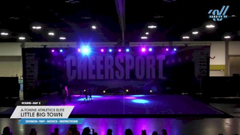 A-Towne Athletics Elite - Little Big Town [2023 L1 Tiny - Novice - Restrictions Day 2] 2023 CHEERSPORT Atlanta Classic & US All Star Prep Nationals
