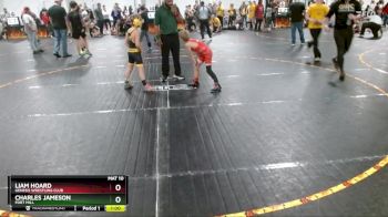 70 lbs Round 5 - Liam Hoard, Genesis Wrestling Club vs Charles Jameson, Fort Mill
