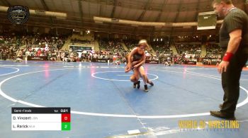76 lbs Semifinal - Devyn Vincent, Lions Wrestling Academy vs Line Nau Rarick, Westlake