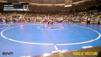 73 lbs Round Of 64 - Eliace Majka, Black Fox Wrestling Academy vs Reid Kleitsch, Wapsie Valley