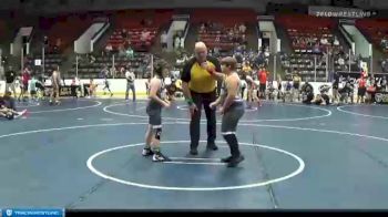 Round 2 - Bryce Chambers, Michigan Center Young Cardinal vs Michael-James Poindexter, ARES Wrestling