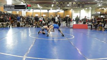 126 lbs Quarterfinal - Julian Mitura, Scituate vs Charlie Ford, North Providence