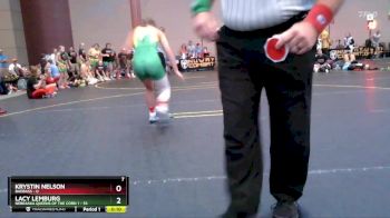 128 lbs Round 1 (4 Team) - Ambie Custard, Nebraska Queens Of The Corn 1 vs Ava Coleman, Badbass