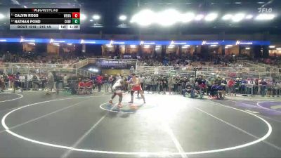 215 1A Quarterfinal - Nathan Pond, Cocoa Beach vs Calvin Ross, Wewahitchka