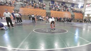 120 lbs Champ. Round 1 - Jaycob Sanchez, Bonita Vista vs Brandon Basto, Del Norte (San Diego)