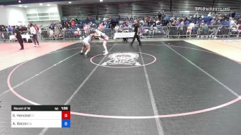 148 lbs Round Of 16 - Sarah Henckel, CT vs Arieana Bacon, GA
