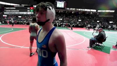 132 lbs Champ. Round 2 - Gavin Gonzalez, Unattached vs Jack Goeke, OCGA