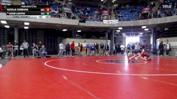 135 lbs Cons. Round 1 - Lexie Lakota, Unattached vs Natalia Cordova, Unattached