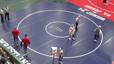 157 lbs Round Of 64 - Frank Wtorkiewicz, Mount Pleasant vs Bentlee Hall, Bellefonte