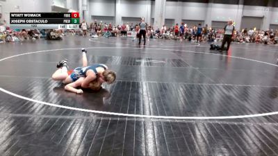123 lbs Round 2 (4 Team) - Wyatt Womack, Funky Bunk vs Joseph Obstaculo, Precision WA