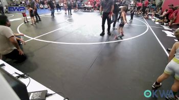 43 lbs Round Of 16 - Daxon Fulps, Wagoner Takedown Club vs Cutter Carson, Salina Wrestling Club