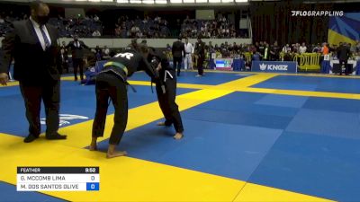 GABRIELLE MCCOMB LIMA vs MICHELE DOS SANTOS OLIVEIRA 2021 World Jiu-Jitsu IBJJF Championship