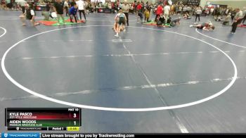 126 lbs Cons. Round 5 - Aiden Woods, Franklin Wrestling Club vs Kyle Pasco, Izzy Style Wrestling