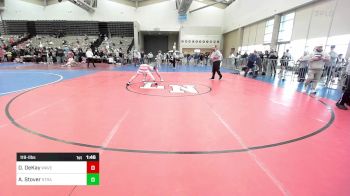 119-I lbs Semifinal - Drayton DeKay, Waverly Wrestling Club vs AJ Stover, Stray Dawgs