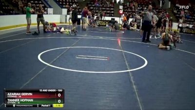 100 lbs Cons. Round 1 - Azariah Gervin, Colerain vs Tanner Hofman, Cityside