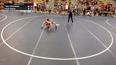 113 lbs Cons. Round 3 - Will Katherman, MN vs Philip Streff, NE