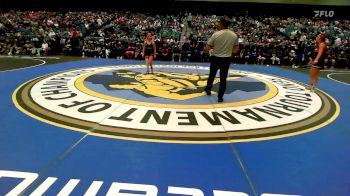 125 lbs Round Of 16 - Bailey Rainer, Grantsville vs Alora Martinez, Pomona