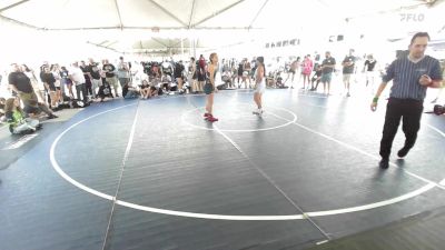 130 lbs Quarterfinal - Maverick Hamel, Patrick Henry vs Kylie Carrera, Long Beach Polytechnic HS