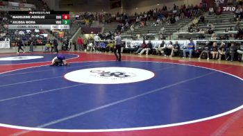 5A 105 lbs Cons. Round 1 - Julissa Mora, Van Buren vs Madeleine Aguiluz, El Dorado