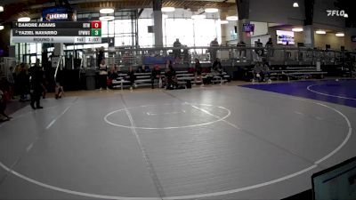 100-106 lbs Round 5 - Dandre Adams, Best Trained Wrestling vs Yaziel Navarro, El Paso Wildcats Wrestling Club
