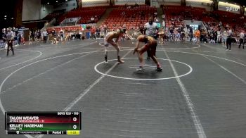 110 lbs Semifinal - Talon Weaver, Attach Wrestling Club vs Kelley Hageman, CPWA