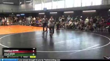 120 lbs Round 2 (6 Team) - Kylie Wood, Alpha Elite vs Isabella Moore, Strong House