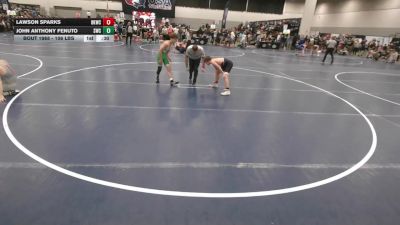 106 lbs Cons. Rd Of 16 - John Anthony Fenuto, Seagull Wrestling Club vs Lawson Sparks, Bad Karma Wrestling Club