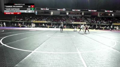 197 lbs Consi Of 8 #1 - Samuel Villasenor, Florida State vs Dane Hartmann, Jamestown