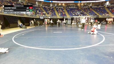 95 lbs Consy 1 - Cooper Yanak, Jefferson Morgan vs Colin Deily, Nazareth