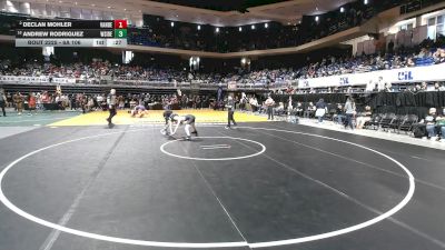 6A 106 lbs Cons. Round 2 - Declan Mohler, Austin Vandegrift vs Andrew Rodriguez, Houston Westside