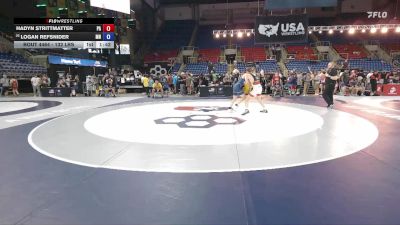 132 lbs Champ. Rd Of 64 - Hadyn Strittmatter, PA vs Logan Refsnider, MN