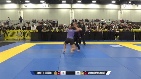 Caylynn Kirsten Punzalan-Decastr vs Janette Gloger 2024 World IBJJF Jiu-Jitsu No-Gi Championship