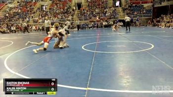 145 lbs Quarterfinal - Kaleb Minton, W2-Williston vs Easton Encinas, E3-Devils Lake