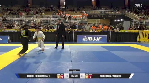 Arthur Torres Moraes vs Noah Davi A. Werneck 2025 Pan Kids Jiu-Jitsu IBJJF Championship