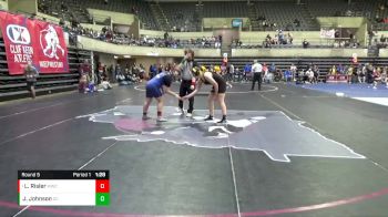 160 lbs Round 5 - Layla Risler, MES Wrestling Club vs Jorja Johnson, Orange Crush