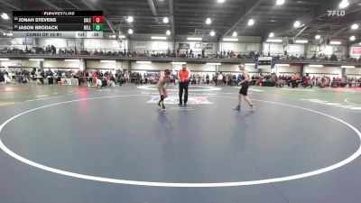 118 lbs Consi Of 16 #1 - Jonah Stevens, Salem-cambridge vs Jason Brodack, Bellmore-jfk