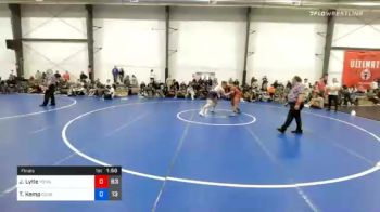 129 kg Final - Jamikael Lytle, Poway Elite vs Tristan Kemp, Doughboy Red