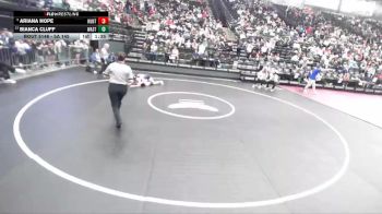 5A 145 lbs Quarterfinal - Ariana Hope, Hunter vs Bianca Cluff, Wasatch