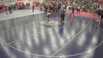 132 lbs Champ. Round 1 - Jaymasen Razon, Rogers vs Ben Rubin, Cleveland