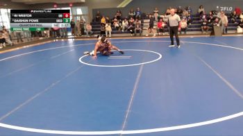 157 lbs Quarterfinal - Rj Weston, Northern Iowa vs Daishun Powe, Northern Colorado