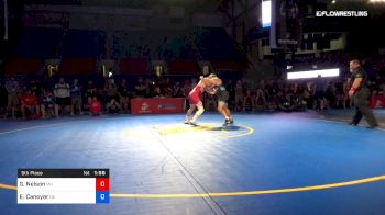 170 lbs 5th Place - Gavin Nelson, Minnesota vs Evan Canoyer, Nebraska