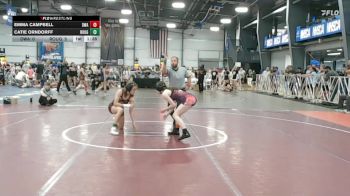 107 lbs Rr Rnd 3 - Emma Campbell, Diesel Wrestling Academy Orange vs Catie Orndorff, Roughneck Wrestling Club
