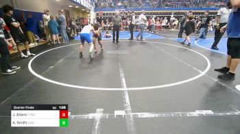 110 lbs Quarterfinal - Jayvyn Allami, Team Tulsa Wrestling Club vs Aiden Smith, Glenpool Warriors