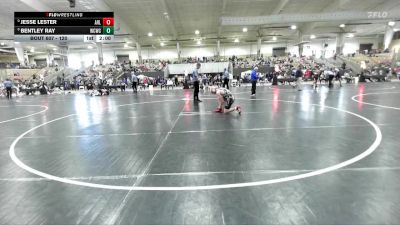 120 lbs Champ. Round 1 - Jesse Lester, GroundZero vs Bentley Ray, Williamson Co Wrestling Club